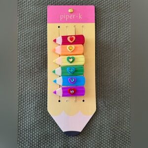 Piper K | Pencil Hair Clips
